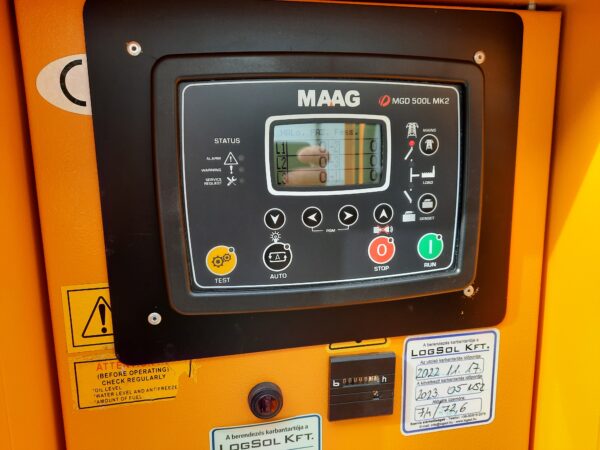 EMSA aggregátor 110kVA 88kW védőburkolattal (azonosító: 6445) - Image 4