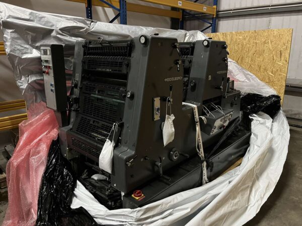 Heidelberg GTO 52-2, 2 werkes offset nyomdagép (2004)