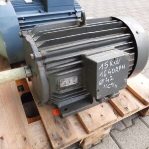 Evig villanymotor (azonosító: 7329) teljesítmény: 15kW, 1460 ford.